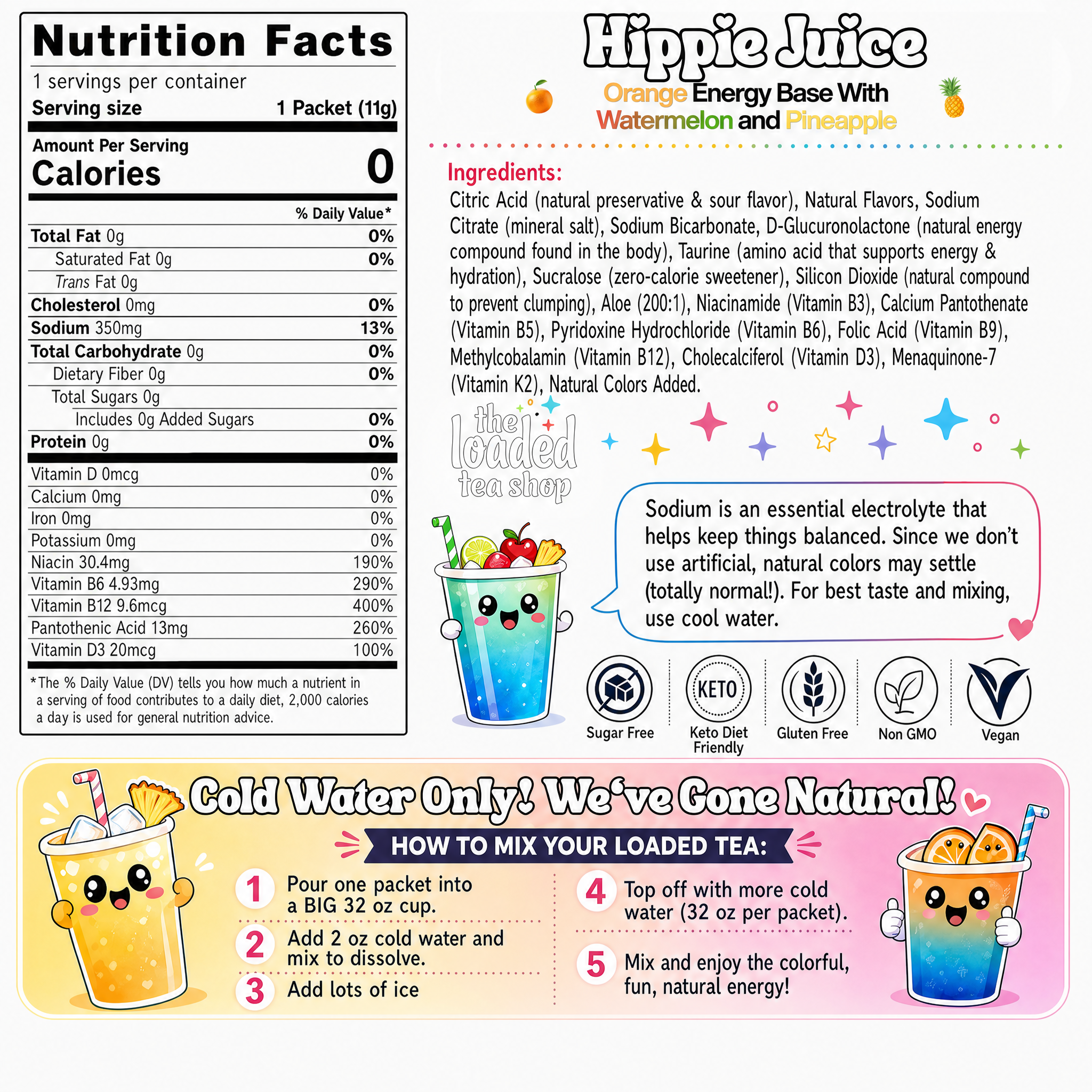 Hippie Juice (Caffeine-Free) - Tea Moment Daily