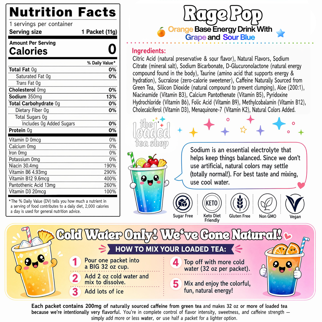 Rage Pop - Sip Your Flavor