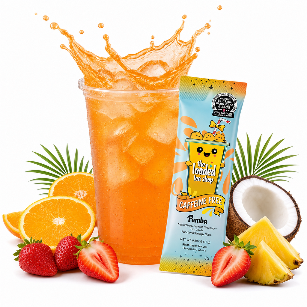 Pumba Caffeine-Free Tea | Tropical Flavor - Flavor Made Simple