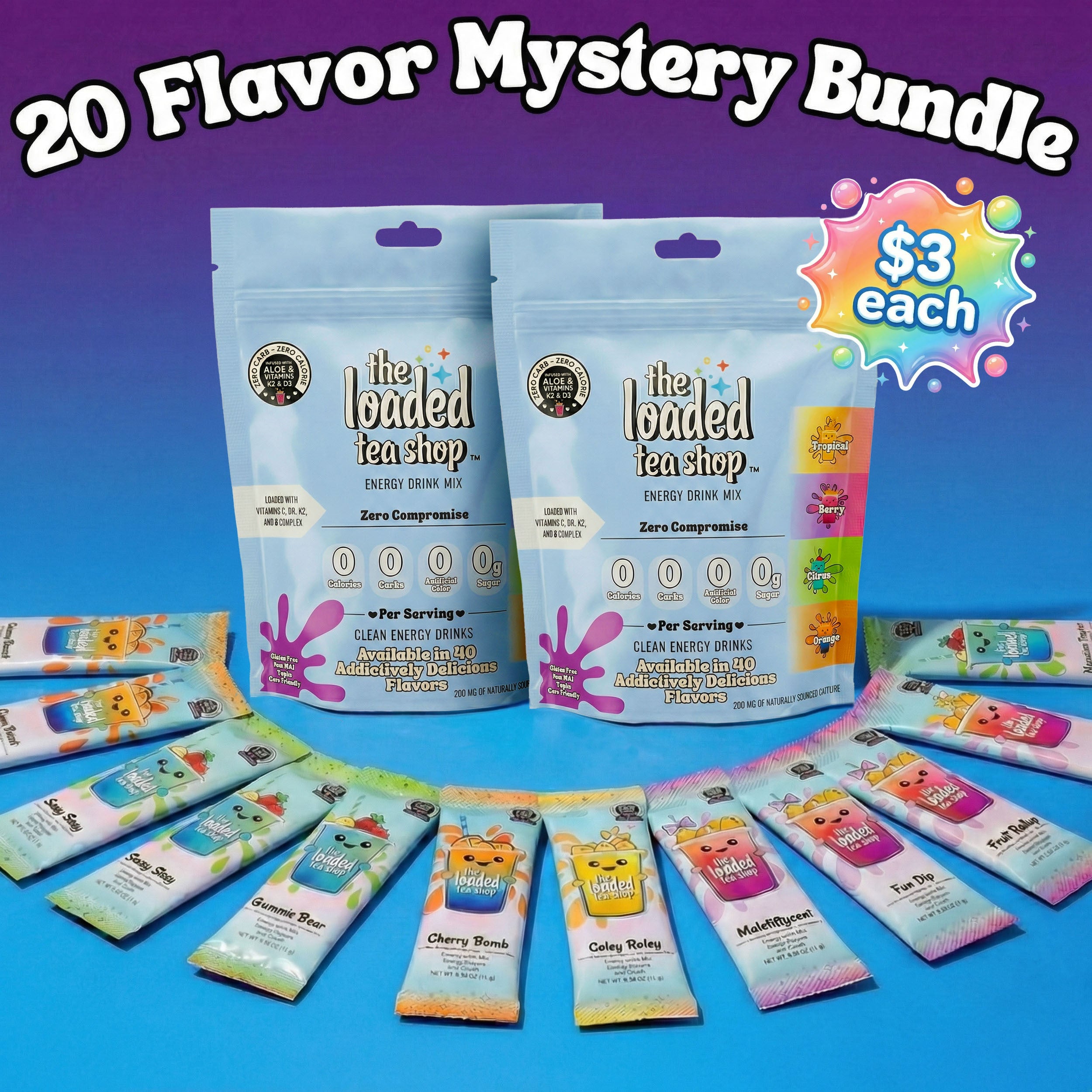 20 Flavor Mystery Bundle - Made for Sipping