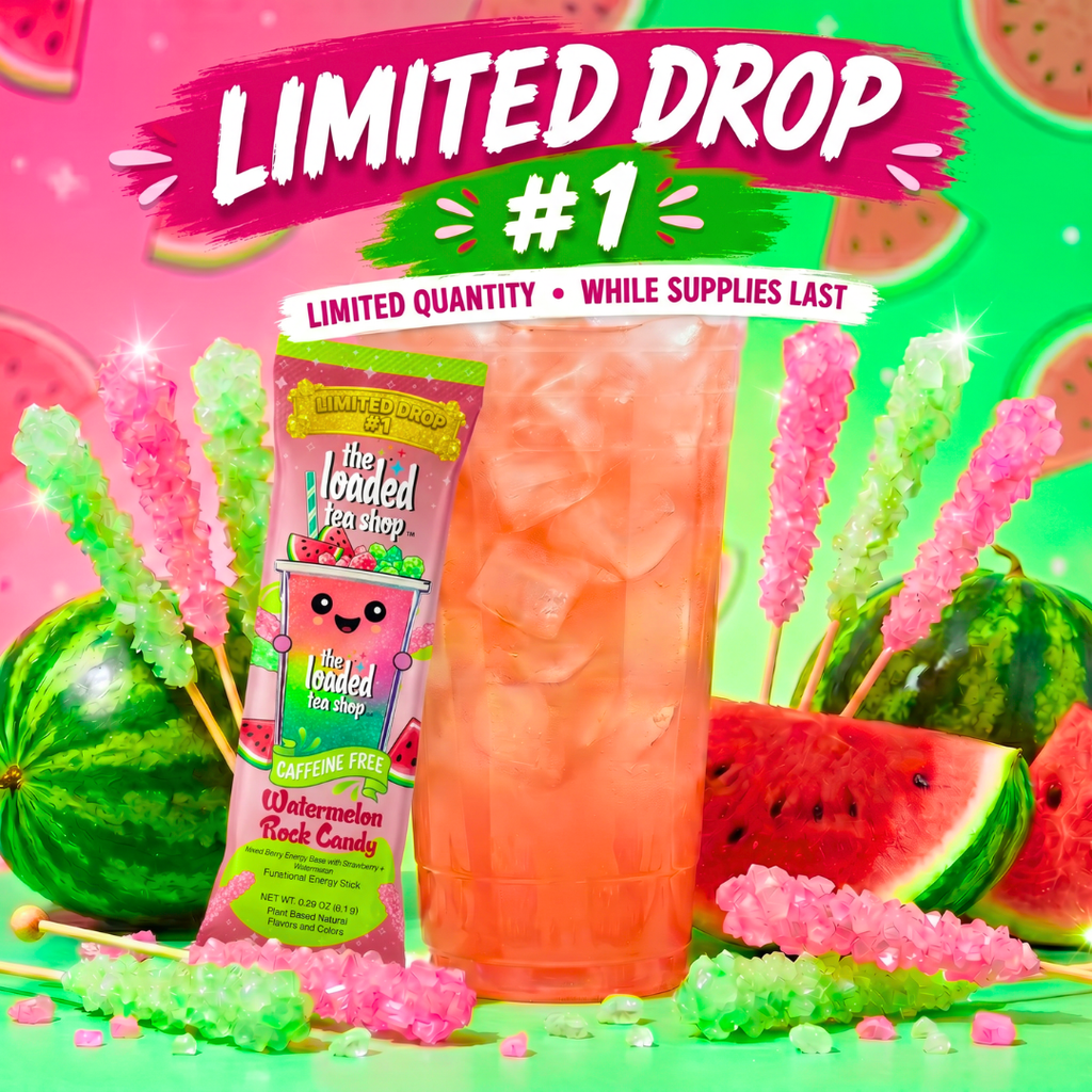Watermelon Rock Candy (Caffeine- Free) - Flavor for Today